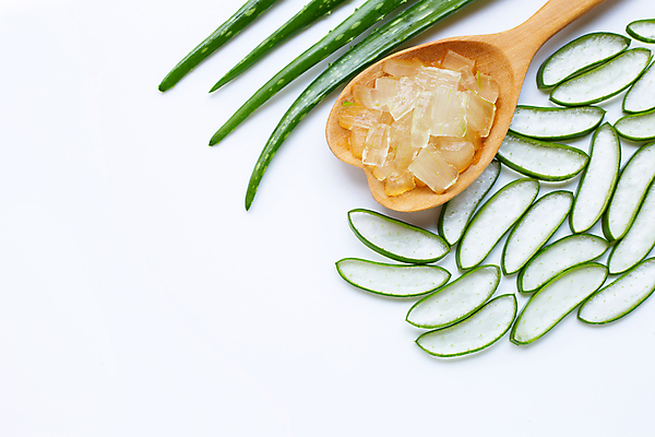 포토 JPG 해외이미지 스튜디오촬영 단면 실내 사람없음 흰배경 나무숟가락 알로에 해외포토 식물 백그라운드 내부 숟가락 흰색 파일형식 이미지허브