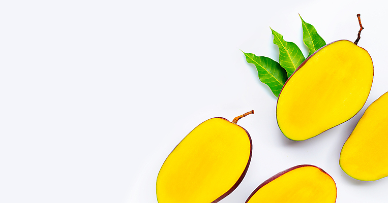 포토 JPG 해외이미지 잎 단면 실내 사람없음 열대과일 흰배경 슬라이스 망고 카피스페이스 애플망고 해외포토 식물 백그라운드 과일 내부 공백 흰색 파일형식 이미지허브