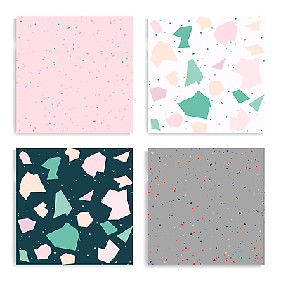 EPS 해외이미지 분홍색 백그라운드 패턴 일러스트 사람없음 회색 대리석 화강암 테라조 해외일러스트 컬러 무늬 재료 암석 파일형식 벡터 이미지허브