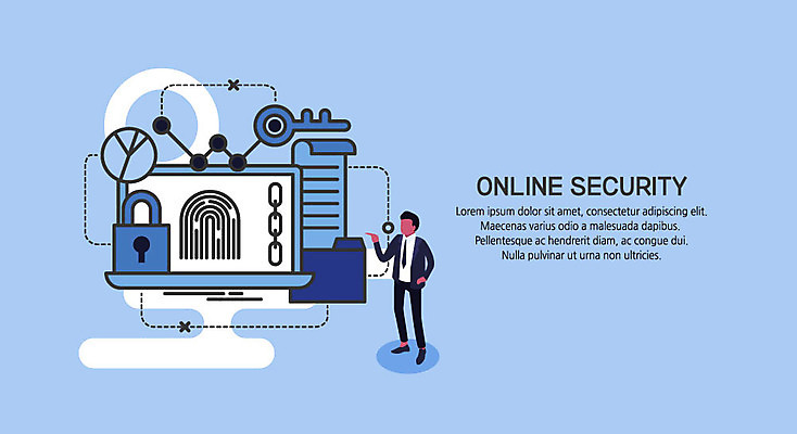 전신 남자 일러스트 비즈니스 열쇠 자물쇠 한명 사람 정장 성인 파란색 노트북 모니터 비즈니스맨 플랫 연결 문서 보안 폴더 영수증 온라인 지문 성인남자한명만 랜선라이프 국내일러스트 AI파일 1 라이프스타일 옷 컬러 안전 금융 전자제품 컴퓨터 직장인 파일 남자한명만 성인남자만 파일형식 벡터 언택트