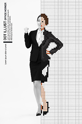 전신 편집이미지 직업 여자 비즈니스 한명 미소 사람 정장 20대 성인 앞모습 파이팅 한국인 직장인 비즈니스우먼 픽셀 성인여자한명만 이미지편집 AI파일 1 옷 뷰포인트 모션 표정 동양인 청년 여자한명만 성인여자만 파일형식 벡터