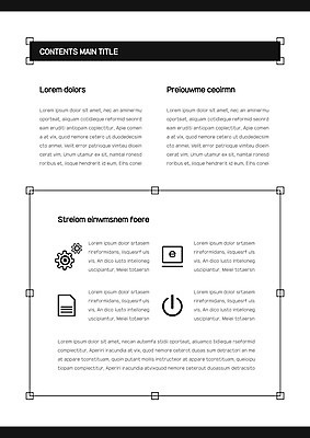 템플릿 내지 선 인터넷 비즈니스 사람없음 컴퓨터 사각형 검은색 스마트 프레젠테이션 문서템플릿 톱니바퀴 서식 문서 제안서 전원버튼 이미지템플릿 AI파일 도형 컬러 컨셉 버튼 전자제품 전원_전기 파일형식 벡터