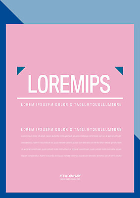 템플릿 표지 분홍색 비즈니스 사람없음 삼각형 프레젠테이션 문서템플릿 서식 문서 제안서 이미지템플릿 AI파일 도형 컬러 파일형식 벡터