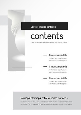 템플릿 내지 비즈니스 나선형 사람없음 그래픽 사각형 회색 프레젠테이션 문서템플릿 서식 레이아웃 문서 제안서 목차 이미지템플릿 AI파일 도형 컬러 무늬 파일형식 벡터