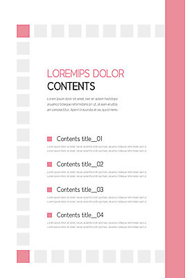 템플릿 내지 분홍색 비즈니스 사람없음 사각형 회색 프레젠테이션 문서템플릿 서식 문서 제안서 모자이크 이미지템플릿 AI파일 도형 컬러 파일형식 벡터