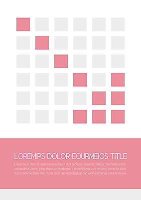 템플릿 표지 화살표 분홍색 패턴 비즈니스 사람없음 사각형 회색 프레젠테이션 문서템플릿 서식 문서 제안서 모자이크 이미지템플릿 AI파일 도형 컬러 무늬 파일형식 벡터