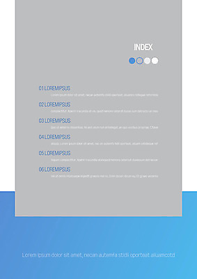 템플릿 내지 사람없음 파란색 회색 원형 프레젠테이션 문서템플릿 서식 문서 제안서 목차 이미지템플릿 AI파일 도형 컬러 파일형식 벡터