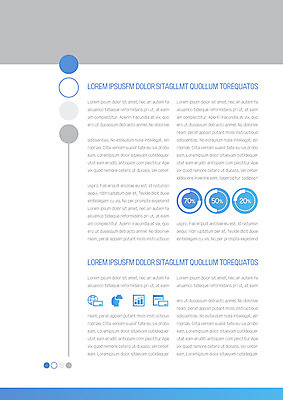 템플릿 내지 그래프 사람없음 파란색 회색 원형 프레젠테이션 문서템플릿 서식 문서 제안서 이미지템플릿 AI파일 도형 컬러 파일형식 벡터