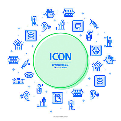일러스트 의학 사람없음 파란색 건강관리 진료 심장 치아 장기 구강 복지 척추 대장 골다공증 건강검진 내시경 뇌혈관 소변검사 초음파검사 혈압측정 혈액검사 국내일러스트 AI파일 컬러 신체 뼈 건강 관리 입 소화기관 장기_의학 질병 사회이슈 측정 검사_조사 파일형식 벡터