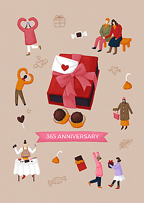 전신 PSD 커플 여자 기념일 남자 행복 리본 의자 일러스트 탁자 따뜻함 발렌타인데이 선물 사랑 사람 여러명 성인 쇼핑백 초콜릿 하트 편지 감사 손하트 국내일러스트 모양 감정 가구 다수 가방 관계 데이이벤트 디저트 손짓 이벤트 파일형식