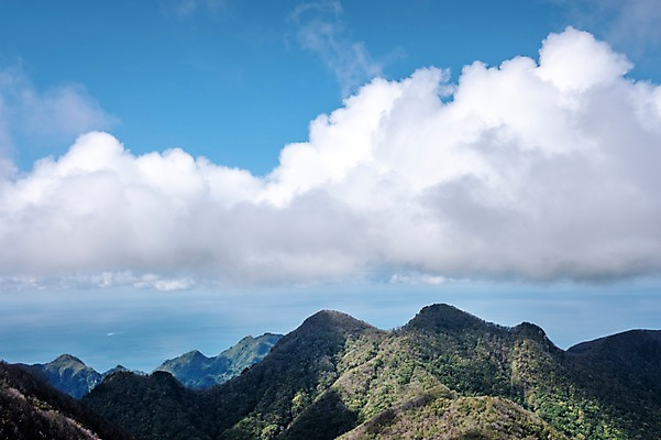 포토 JPG 주간 구름 자연 하늘 산 풍경 사람없음 야외 울릉도 나리분지 국내포토 자연요소 섬 경상북도 생태계 파일형식