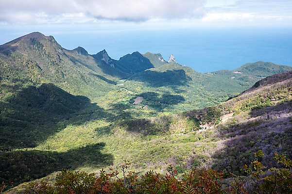 포토 JPG 주간 구름 자연 하늘 산 풍경 사람없음 야외 산등성이 울릉도 나리분지 국내포토 자연요소 섬 경상북도 생태계 파일형식