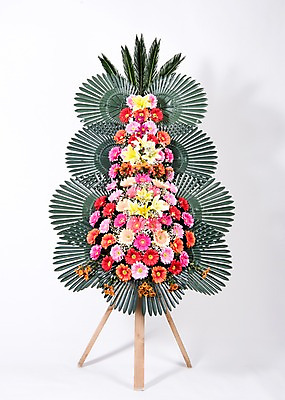 포토 JPG 스튜디오촬영 꽃 실내 사람없음 컬러풀 기쁨 축하 오브젝트 흰배경 감사 축하화환 국내포토 식물 감정 컬러 백그라운드 컨셉 내부 화환 흰색 파일형식