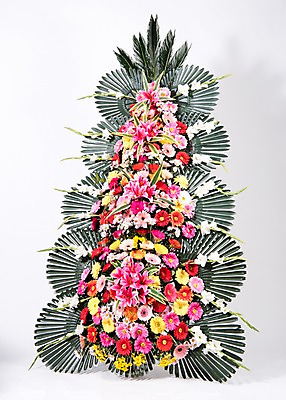 포토 JPG 스튜디오촬영 꽃 실내 사람없음 컬러풀 기쁨 축하 오브젝트 흰배경 감사 축하화환 국내포토 식물 감정 컬러 백그라운드 컨셉 내부 화환 흰색 파일형식