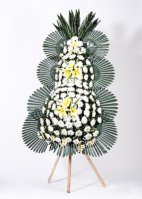 포토 JPG 스튜디오촬영 꽃 실내 사람없음 오브젝트 흰배경 위로 장례 근조 근조화환 국내포토 식물 백그라운드 내부 화환 흰색 파일형식