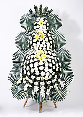 포토 JPG 스튜디오촬영 꽃 실내 사람없음 오브젝트 흰배경 위로 장례 근조 근조화환 국내포토 식물 백그라운드 내부 화환 흰색 파일형식