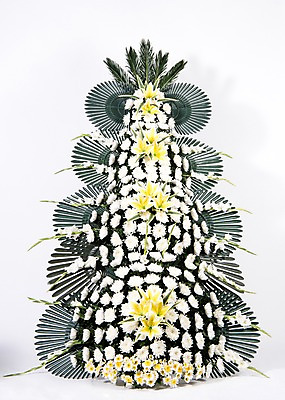 포토 JPG 스튜디오촬영 꽃 실내 사람없음 오브젝트 흰배경 위로 장례 근조 근조화환 국내포토 식물 백그라운드 내부 화환 흰색 파일형식