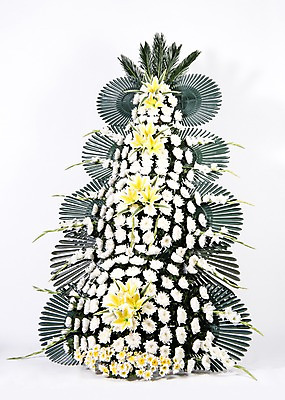 포토 JPG 스튜디오촬영 꽃 실내 사람없음 오브젝트 흰배경 위로 장례 근조 근조화환 국내포토 식물 백그라운드 내부 화환 흰색 파일형식