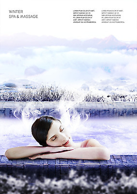 PSD 서양인 외국인 나무 편집이미지 여자 겨울 눈꽃 한명 사람 상반신 20대 성인 앞모습 눈감음 보라색 기댐 온천 스파 차가움 편안함 겨울산 성인여자한명만 이미지편집 식물 1 계절 뷰포인트 컬러 모션 산 눈_날씨 인종 청년 감각 여자한명만 성인여자만 파일형식