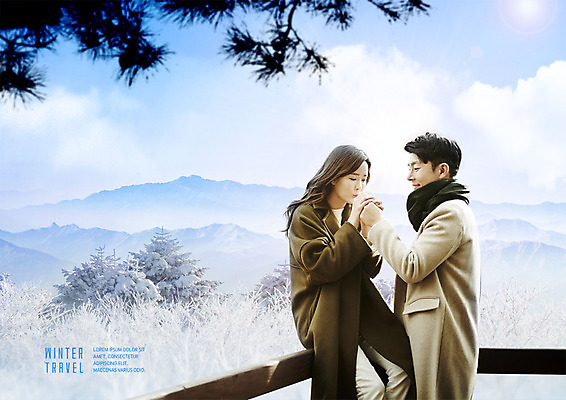 PSD 편집이미지 손 커플 여자 남자 여행 겨울 눈꽃 미소 사람 앉기 상반신 20대 성인 두명 옆모습 파란색 울타리 손잡기 낭만 한국인 추위 나뭇가지 불기 겨울여행 전망대 성인만 이미지편집 나무 계절 뷰포인트 컬러 컨셉 관계 모션 눈_날씨 표정 동양인 청년 신체부위 담장 파일형식