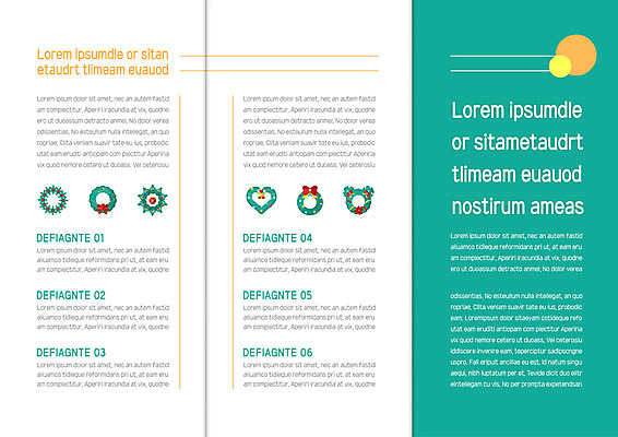 템플릿 표지디자인 북디자인 출판디자인 내지 리플렛 크리스마스장식 크리스마스 북커버 3단접지 종류 팜플렛 사람없음 초록색 다양 원형 크리스마스리스 이미지템플릿 AI파일 도형 기념일 컬러 다수 화환 파일형식 벡터