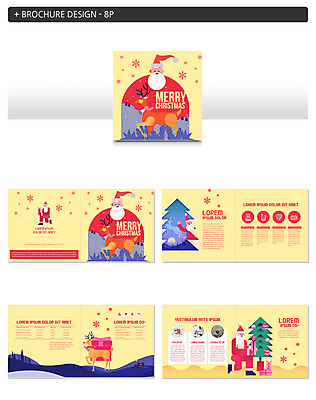 전신 템플릿 노년 남자 ZIP 크리스마스 겨울 사슴 선물 사람 팜플렛 여러명 상반신 빨간색 크리스마스트리 산타클로스 노란색 루돌프 눈송이 노인남자만 인디자인 INDD 이미지템플릿 계절 기념일 컬러 다수 포유류 눈_날씨 성인 남자만 노인만 파일형식