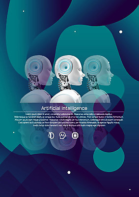 편집이미지 무늬 비즈니스 사람없음 반사 디지털 스마트 로봇 청록색 디지털산업 4차산업 AI_인공지능 이미지편집 산업 컬러 컨셉