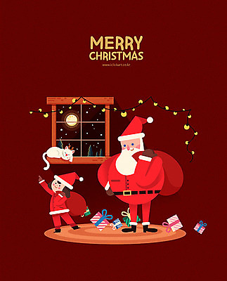 전신 캐릭터 한마리 여자 노년 남자 행복 어린이 겨울 일러스트 전구 창문 산타옷 조명 선물 사람 두명 장식 선물상자 산타클로스 고양이 카펫 달 눈 가리킴 야간 자주색 창가 배송 보따리 국내일러스트 일러캐릭터 AI파일 자연요소 1 옷 계절 감정 컬러 크리스마스 포유류 날씨 손짓 성인 반려동물 상자 파일형식 벡터