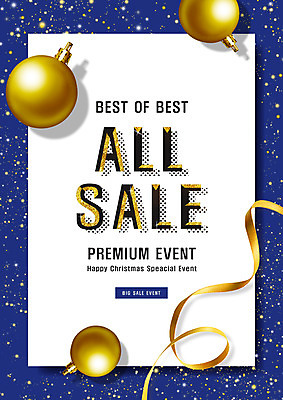 PSD 편집이미지 리본 크리스마스 겨울 이벤트 사람없음 장식 파란색 반짝임 세일 장식볼 금색 오너먼트 프로모션 이미지편집 계절 기념일 컬러 크리스마스장식 모션 파일형식