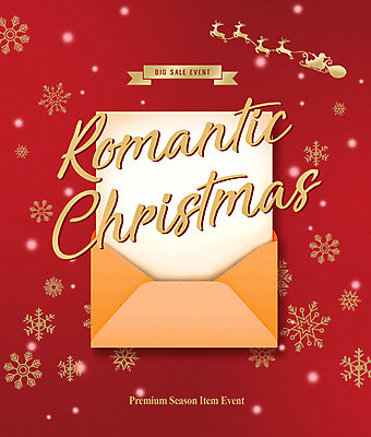 PSD 편집이미지 크리스마스 사슴 편지봉투 이벤트 사람없음 빨간색 반짝임 산타클로스 세일 로맨틱 금색 눈송이 편지 엽서 썰매 빅세일 프로모션 이미지편집 기념일 컬러 컨셉 포유류 모션 봉투 눈_날씨 파일형식