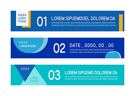 템플릿 배너 배너템플릿 가로배너 사각프레임 이벤트 사람없음 파란색 사각형 현수막 원형 삼각형 계획 배너세트 AI파일 도형 컬러 컨셉 프레임 가로 세트 파일형식 벡터