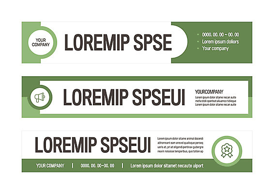 템플릿 배너 배너템플릿 가로배너 사각프레임 프레임 이벤트 사람없음 초록색 확성기 현수막 원형 상패 배너세트 AI파일 도형 컬러 가로 세트 사각형 상_우승 파일형식 벡터