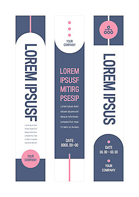 템플릿 배너 배너템플릿 세로배너 분홍색 사각프레임 이벤트 사람없음 파란색 현수막 원형 계획 배너세트 AI파일 도형 컬러 컨셉 프레임 세로 세트 사각형 파일형식 벡터