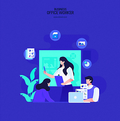 여자 남자 일러스트 비즈니스 회의 그래프 서기 사람 앉기 상반신 성인 세명 노트북 사무실 보라색 직장인 비즈니스맨 비즈니스우먼 발표 프레젠테이션 문서 얼굴없음 성인만 국내일러스트 AI파일 직업 컬러 모션 전자제품 파일형식 벡터