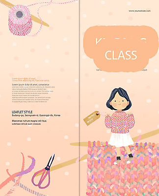 전신 PSD 템플릿 표지디자인 북디자인 출판디자인 여자 표지 어린이 리플렛 2단접지 가위 한명 미소 사람 팜플렛 꼬리표 뜨개질 털실 강의 스웨터 대바늘 소녀한명만 이미지템플릿 1 상의 문구용품 표정 취미 라벨 실 여자한명만 소녀만 파일형식