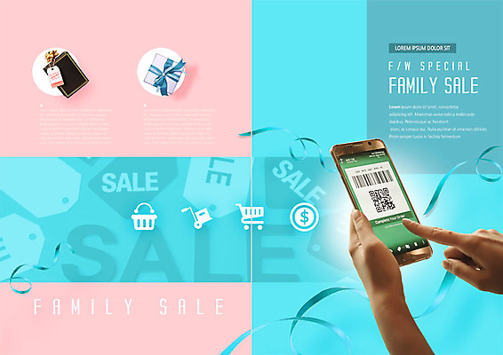 PSD 템플릿 표지디자인 북디자인 손 출판디자인 리본 내지 리플렛 북커버 팜플렛 신체부위 파란색 선물상자 스마트폰 쇼핑 세일 쇼핑카 터치 양손 장바구니 바코드 핀테크 이미지템플릿 컬러 모바일 선물 사람 금융 핸드폰 스마트기기 상자 바구니 카트 파일형식