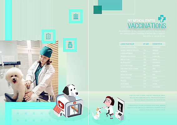 전신 PSD 템플릿 표지디자인 북디자인 출판디자인 여자 내지 반려견 리플렛 북커버 청진기 사람 팜플렛 상반신 20대 성인 두명 반려동물 진료 한국인 의사가운 강아지 동물병원 수의사 반려 백신 예방접종 비숑프리제 이미지템플릿 동물 의학 의료기기 병원 동양인 청년 의사 가운 개 접종 파일형식