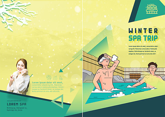 PSD 템플릿 표지디자인 북디자인 응시 출판디자인 여자 표지 남자 리플렛 겨울 북커버 미소 사람 팜플렛 상반신 20대 성인 세명 온천 스파 한국인 눈 땀 노천탕 온천여행 성인만 이미지템플릿 자연요소 시선 계절 여행 날씨 표정 동양인 청년 파일형식
