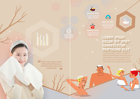 PSD 템플릿 표지디자인 북디자인 응시 출판디자인 여자 남자 내지 리플렛 겨울 북커버 그래프 미소 사람 팜플렛 여러명 상반신 성인 30대 수건 온천 스파 한국인 체험 겨울여행 즐거움 온천여행 이미지템플릿 시선 계절 감정 여행 다수 컨셉 표정 동양인 장년 위생용품 파일형식