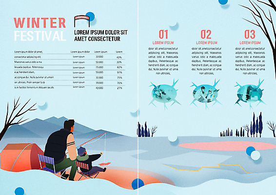전신 PSD 나무 템플릿 표지디자인 북디자인 출판디자인 여자 남자 내지 아들 어린이 리플렛 겨울 북커버 텐트 사람 앉기 팜플렛 여러명 성인 야외 두명 한국인 아빠 낚싯대 얼음낚시 낚시의자 부자지간 겨울풍경 겨울축제 겨울캠프 이미지템플릿 식물 계절 다수 의자 가족 모션 낚시 캠핑도구 동양인 풍경 축제 캠핑 낚시용품 파일형식