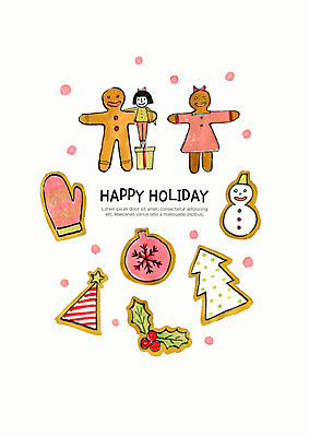 PSD 여자 행복 분홍색 크리스마스 일러스트 눈사람 수채화 한명 선물상자 쿠키 고깔모자 제빵 진저맨 쿠킹장갑 오너먼트 국내일러스트 모자_잡화 1 기념일 감정 컬러 크리스마스장식 디저트 선물 사람 상자 제과제빵 주방장갑 진저쿠키 파일형식