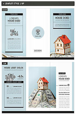 템플릿 표지디자인 표지 ZIP 내지 리플렛 하늘색 지폐 돈 3단접지 부동산 주택 팜플렛 사람없음 금융 모형 거래 대출 돈더미 자금 인디자인 INDD 이미지템플릿 건물 경제 파란색 재산 파일형식 더미