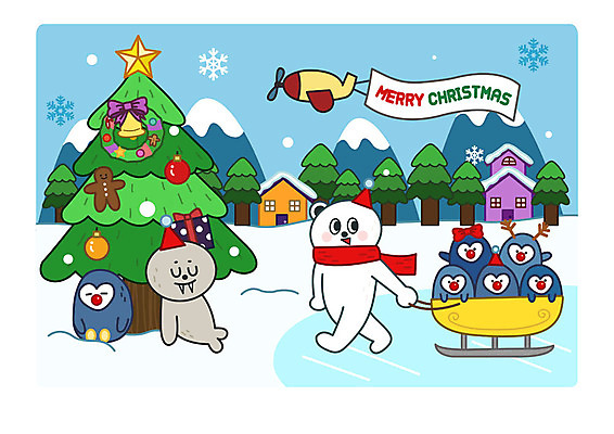 나무 캐릭터 동물캐릭터 크리스마스 겨울 일러스트 휴식 비행기 주택 따뜻함 미소 사람없음 장식 크리스마스트리 마을 얼음 눈 눈송이 당기기 물개 즐거움 펭귄 북극곰 낮잠 썰매 국내일러스트 일러캐릭터 AI파일 자연요소 식물 동물 계절 기념일 감정 컨셉 곰 포유류 항공교통 모션 조류 날씨 대중교통 눈_날씨 표정 건물 바다동물 잠 파일형식 벡터