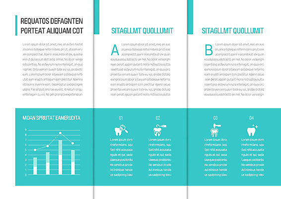 템플릿 표지디자인 북디자인 출판디자인 내지 리플렛 북커버 3단접지 돋보기 그래프 치과 병원 팜플렛 사람없음 치료 파란색 치아 치과진료 치아건강 이미지템플릿 AI파일 컬러 의학 건강 진료 소화기관 파일형식 벡터