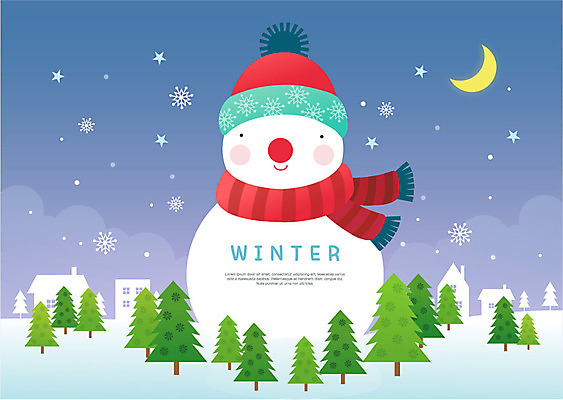 나무 크리스마스 겨울 일러스트 눈사람 주택 프레임 털모자 사람없음 파란색 마을 목도리 달 눈 눈송이 초승달 즐거움 원형프레임 국내일러스트 AI파일 자연요소 식물 모자_잡화 잡화 계절 기념일 감정 컬러 날씨 눈_날씨 건물 원형 파일형식 벡터