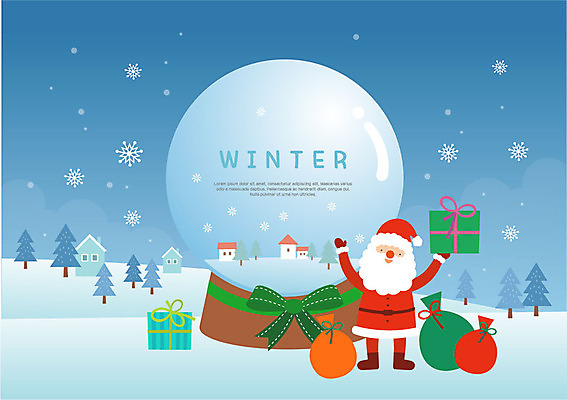 전신 나무 노년 남자 리본 크리스마스 겨울 일러스트 주택 프레임 선물 한명 미소 사람 선물상자 산타클로스 손들기 마을 눈 눈송이 언덕 보따리 원형프레임 설레임 스노글로브 노인남자한명만 국내일러스트 AI파일 자연요소 식물 1 계절 기념일 감정 모션 날씨 눈_날씨 표정 성인 건물 장식 상자 원형 남자한명만 노인남자만 파일형식 벡터