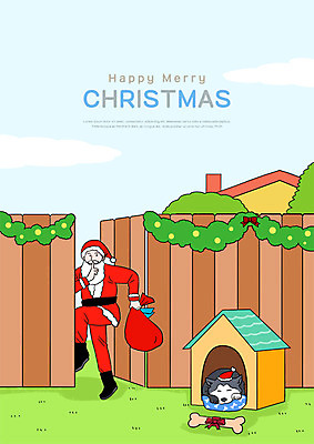 전신 PSD 노년 남자 크리스마스장식 크리스마스 일러스트 주택 선물 한명 사람 담장 산타클로스 정원 잠 강아지 배송 보따리 전달 조용 개집 개뼈다귀 신중 노인남자한명만 국내일러스트 1 기념일 컨셉 성인 건물 반려동물 개 애견용품 애견간식 남자한명만 노인남자만 파일형식