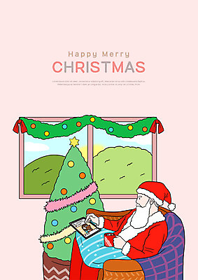 PSD 노년 남자 크리스마스 일러스트 휴식 선물 한명 사람 앉기 상반신 장식 소파 태블릿 크리스마스트리 산타클로스 터치 머그컵 담요 창가 즐거움 소셜네트워크 노인남자한명만 국내일러스트 1 기념일 감정 컨셉 의자 창문 모션 성인 컵 전자제품 스마트기기 남자한명만 노인남자만 파일형식