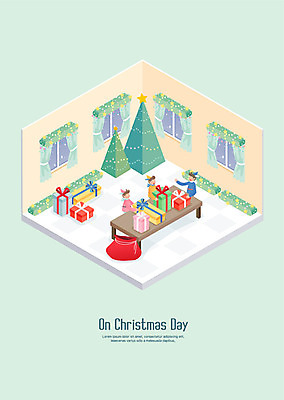 여자 남자 행복 크리스마스 겨울 일러스트 창문 탁자 요정 선물 사람 앉기 상반신 세명 선물상자 컬러풀 크리스마스트리 입체 보따리 준비 연말연시 아이소메트릭 연말 국내일러스트 AI파일 계절 기념일 감정 컬러 가구 모션 상자 파일형식 벡터