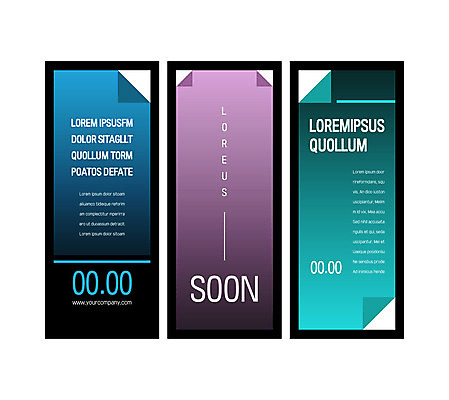템플릿 배너 배너템플릿 세로배너 이벤트 사람없음 현수막 계획 그라데이션 접기 배너세트 엑스배너 AI파일 컨셉 모션 세로 세트 파일형식 벡터